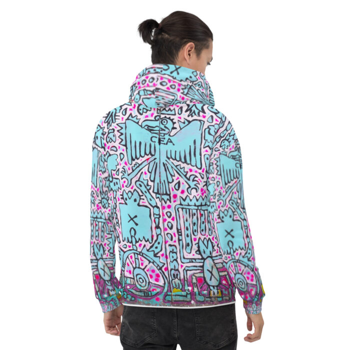 Shamanism-Inspired Middleworld Hoodie for Men