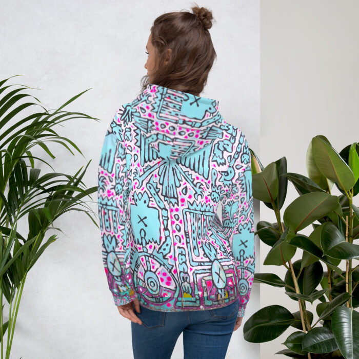 Shamanism-Inspired Middleworld Hoodie for Women
