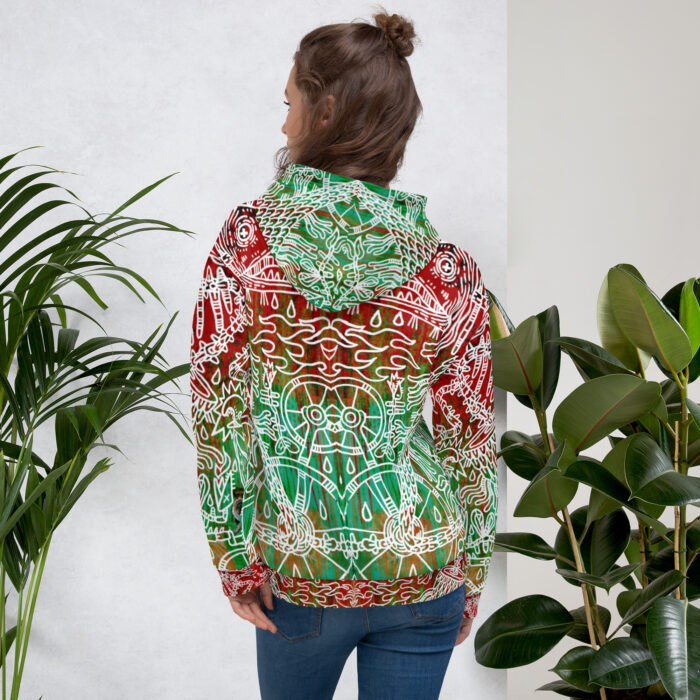 Shamanism-Inspired Underworld Hoodie for Women