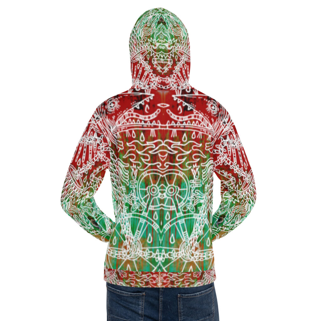 Shamanism-Inspired Underworld Hoodie for Men