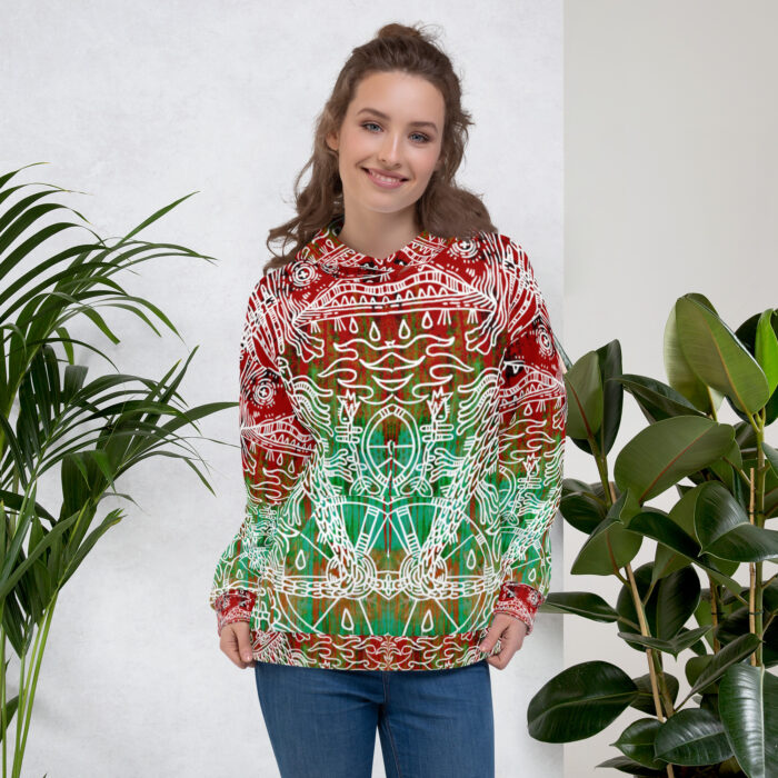 Shamanism-Inspired Underworld Hoodie for Women