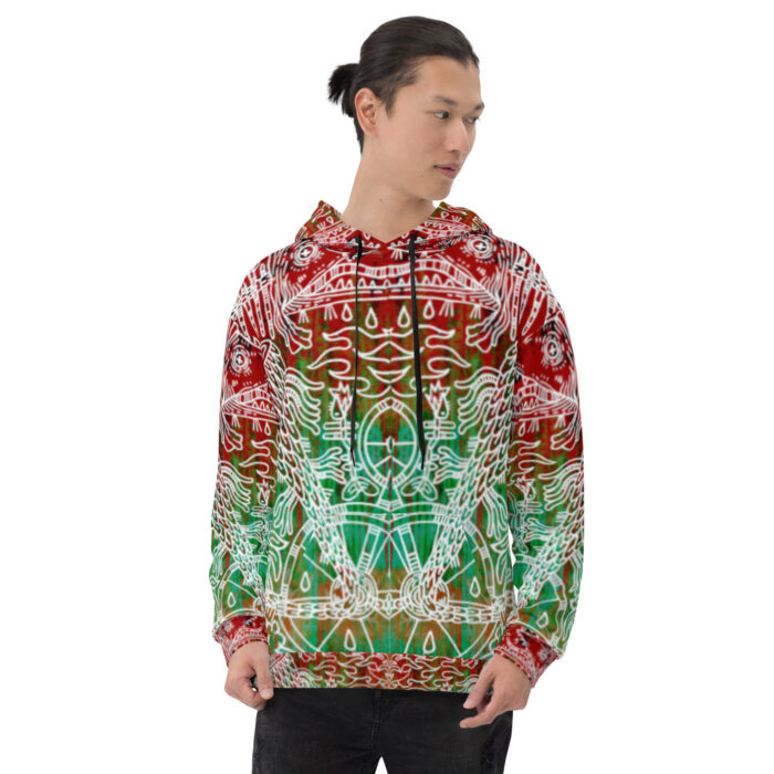 Shamanism-Inspired Underworld Hoodie for Men