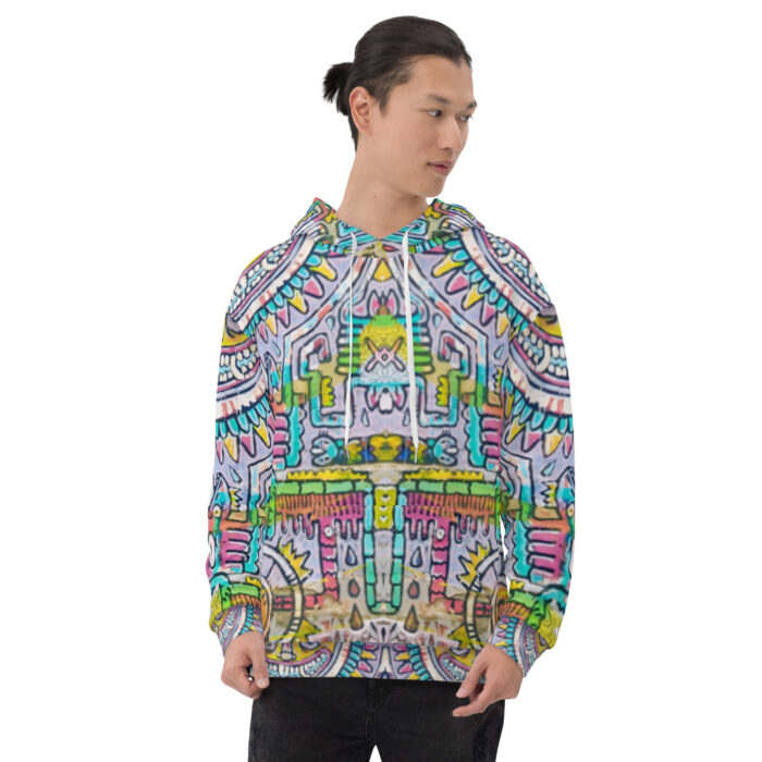 Tonalism-Inspired Middleworld Hoodie for Men