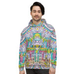 Tonalism-Inspired Middleworld Hoodie for Men