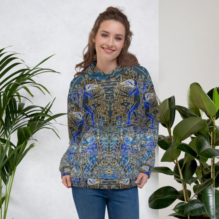 Tonalism-Inspired Underworld Hoodie for Women