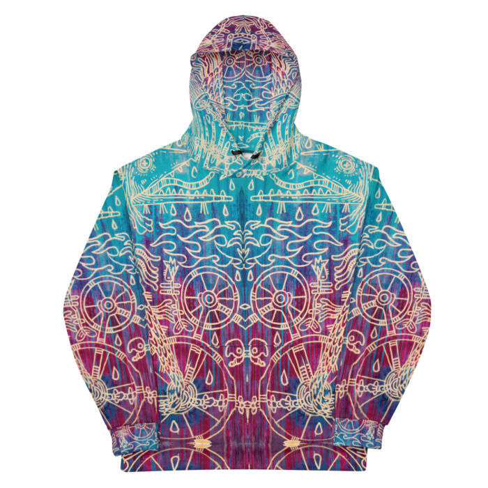 Shamanism-Inspired Otherworld Hoodie for Men