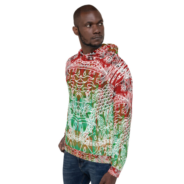 Shamanism-Inspired Underworld Hoodie for Men