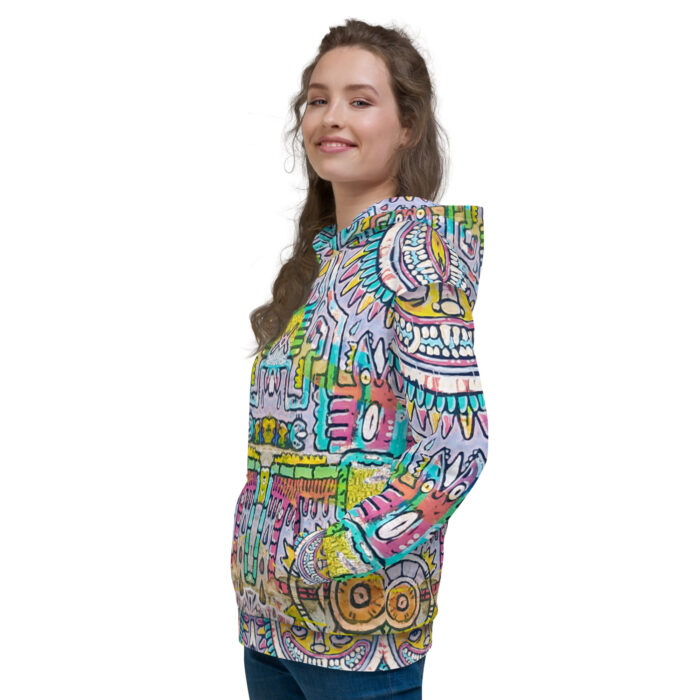 Tonalism-Inspired Middleworld Hoodie for Women