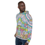 Tonalism-Inspired Middleworld Hoodie for Men