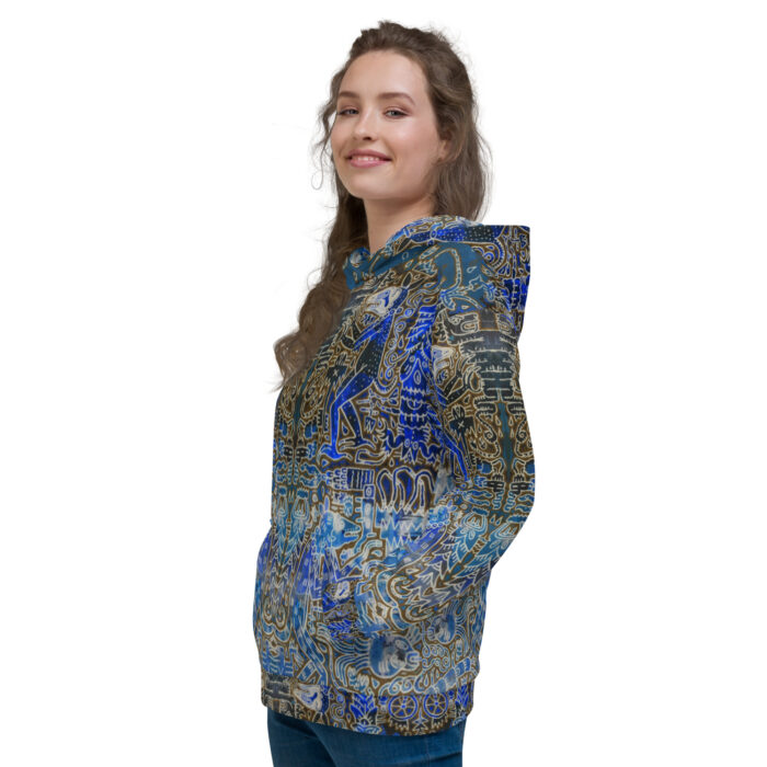 Tonalism-Inspired Underworld Hoodie for Women