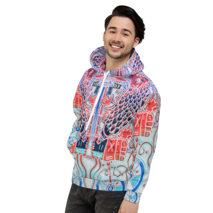 Nahualism-Inspired Underworld Hoodie for Men