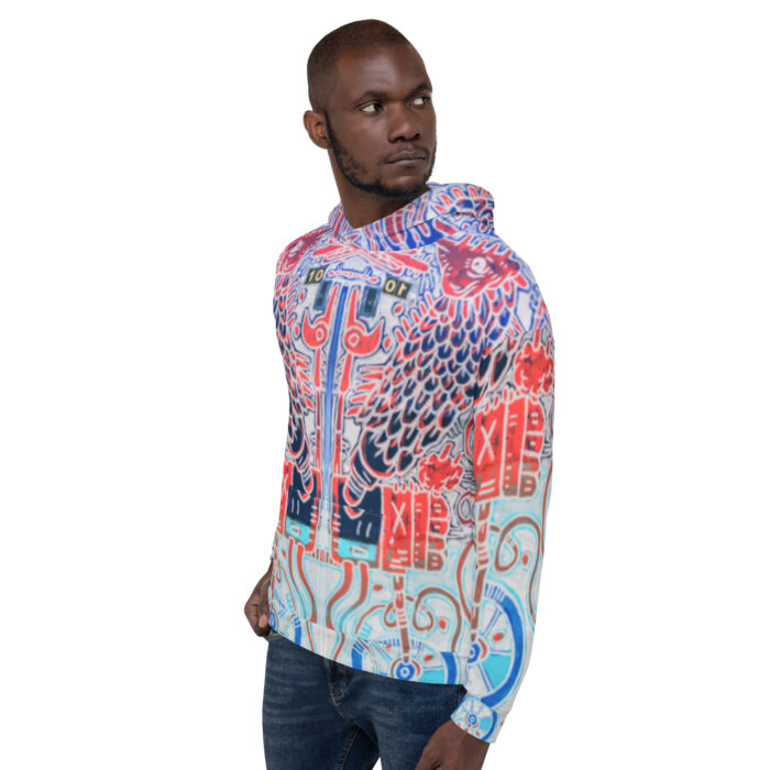 Nahualism-Inspired Underworld Hoodie for Men