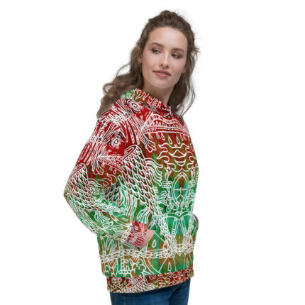 Shamanism-Inspired Underworld Hoodie for Women