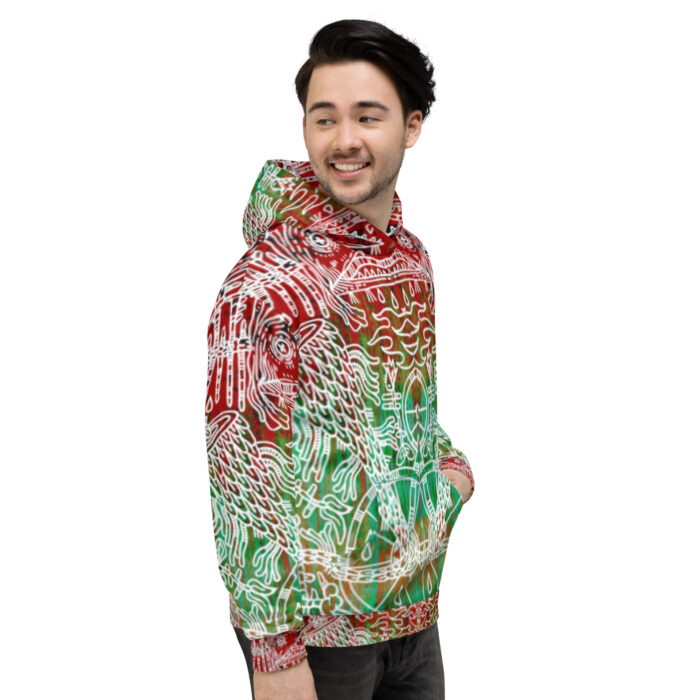 Shamanism-Inspired Underworld Hoodie for Men
