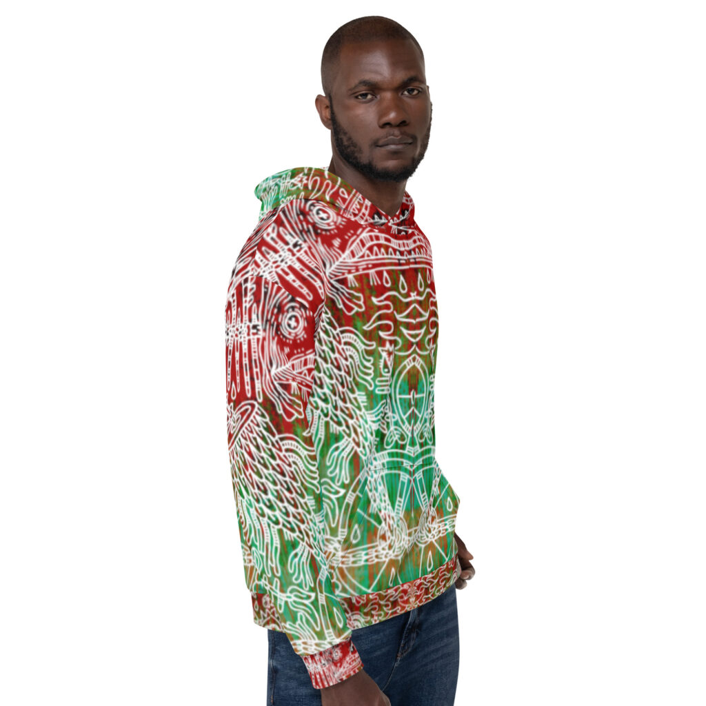 Shamanism-Inspired Underworld Hoodie for Men