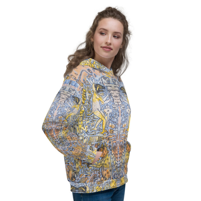 Tonalism-Inspired Otherworld Hoodie for Women