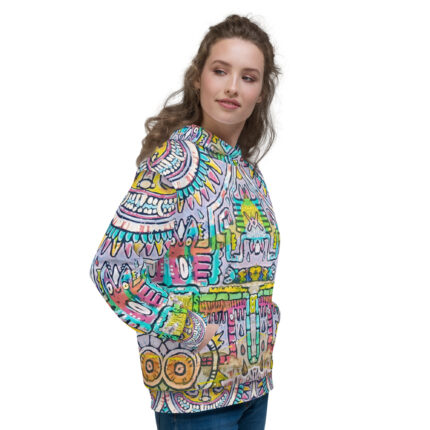 Tonalism-Inspired Middleworld Hoodie for Women