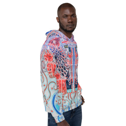 Nahualism-Inspired Underworld Hoodie for Men