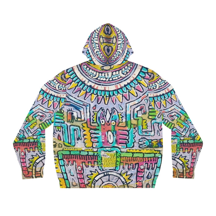 Tonalism-Inspired Middleworld Full-Zip Hoodie for Men