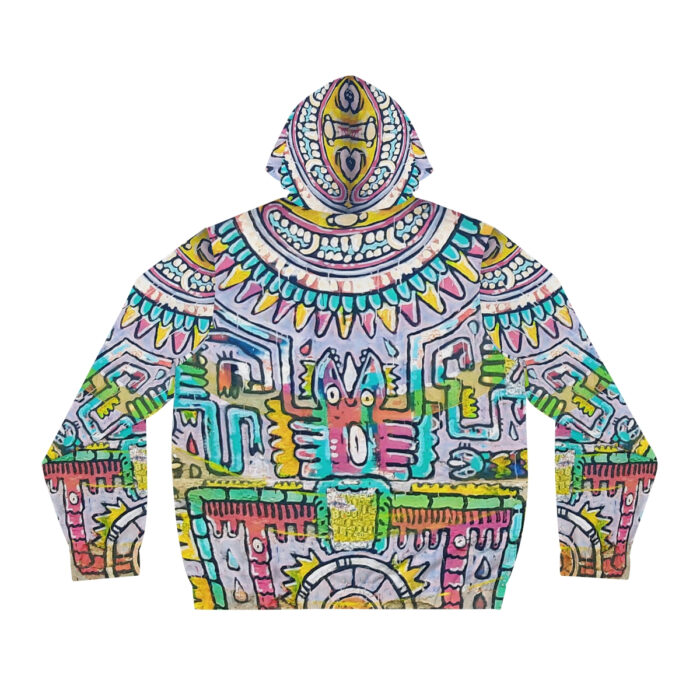 Tonalism-Inspired Middleworld Full-Zip Hoodie for Men