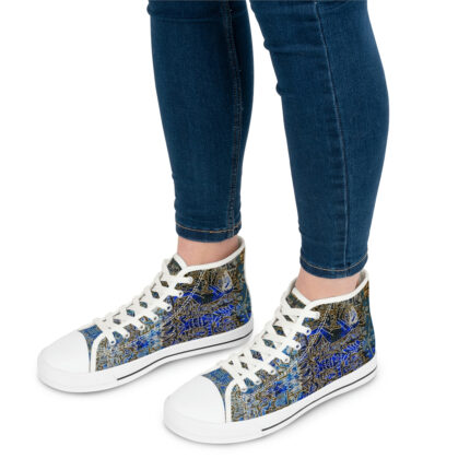 Palenque Mayan Women's High-Top Sneakers