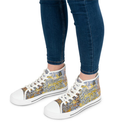 Tulum Mayan Women's High-Top Sneakers