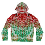 Shamanism-Inspired Underworld Full-Zip Hoodie for Women