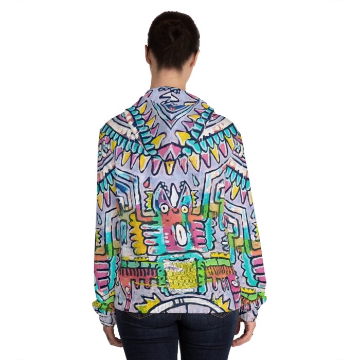 Tonalism-Inspired Middleworld Full-Zip Hoodie for Women