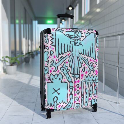 Shamanism-Inspired Middleworld Hard-shell Suitcases
