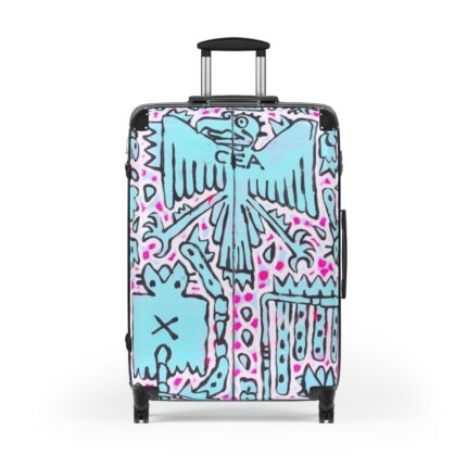 Shamanism-Inspired Middleworld Hard-shell Suitcases (Three Sizes)