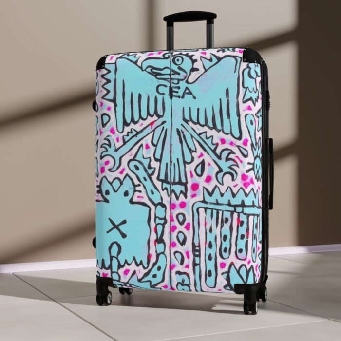 Shamanism-Inspired Middleworld Hard-shell Suitcases (Three Sizes)