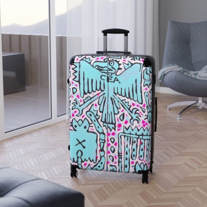 Shamanism-Inspired Middleworld Hard-shell Suitcases (Three Sizes)