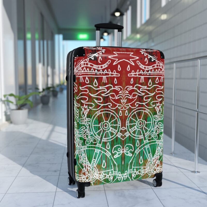 Shamanism-Inspired Underworld Hard-shell Suitcases