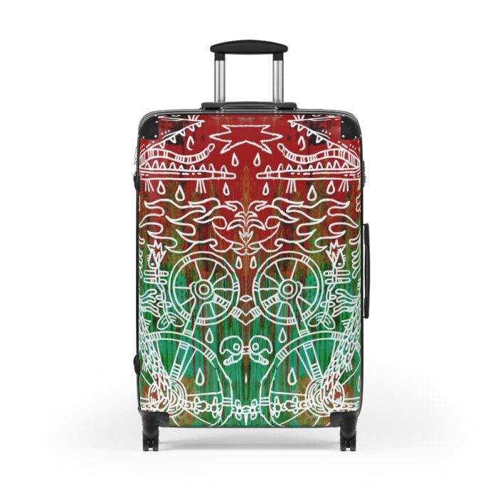 Shamanism-Inspired Underworld Hard-shell Suitcases (Three Sizes)