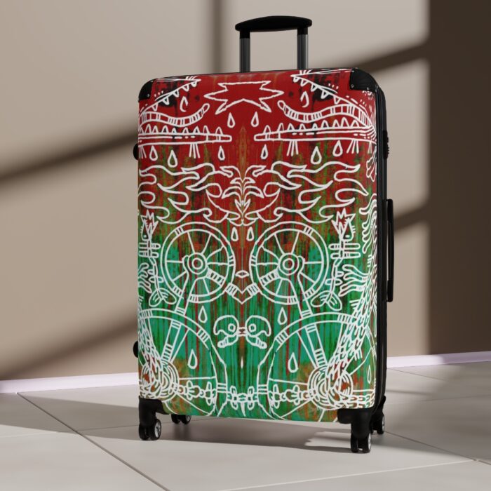 Shamanism-Inspired Underworld Hard-shell Suitcases (Three Sizes)