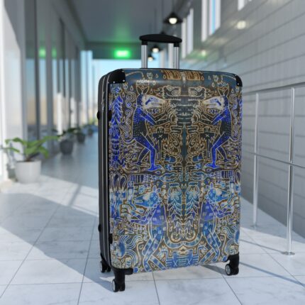 Tonalism-Inspired Underworld Hard-shell Suitcases