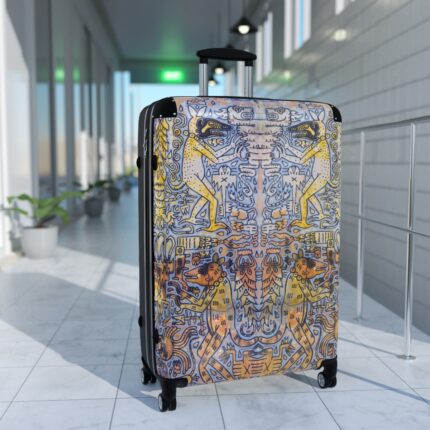 Tonalism-Inspired Otherworld Hard-shell Suitcases