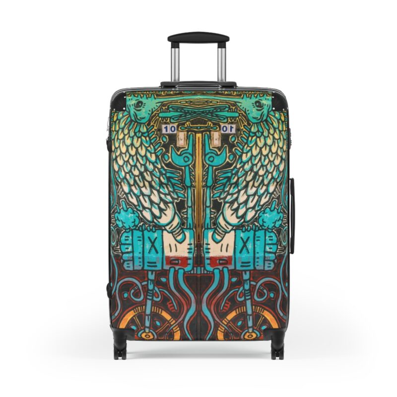 Nagualism-Inspired Otherworld Designed Hard-shell Suitcases (Three Sizes)
