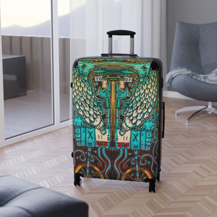 Nagualism-Inspired Otherworld Designed Hard-shell Suitcases (Three Sizes)
