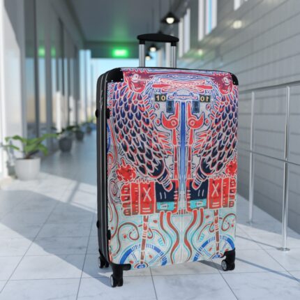 Nagualism-Inspired Underworld Designed Hard-shell Suitcases