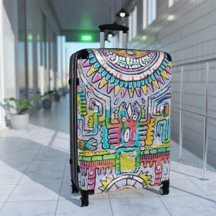 Tonalism-Inspired Middleworld Hard-shell Suitcases
