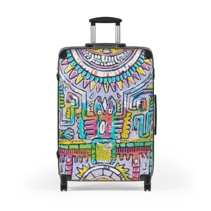 Tonalism-Inspired Middleworld Hard-shell Suitcases (Three Sizes)