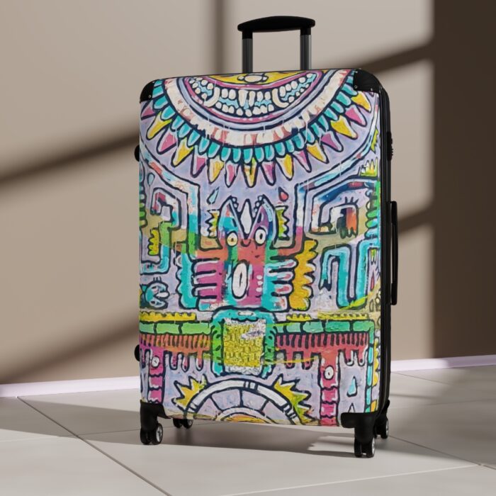 Tonalism-Inspired Middleworld Hard-shell Suitcases (Three Sizes)