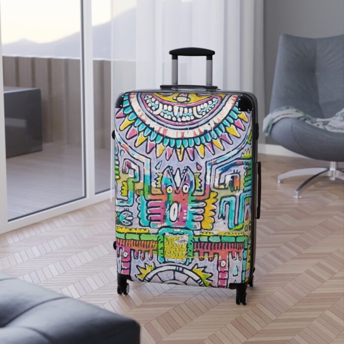 Tonalism-Inspired Middleworld Hard-shell Suitcases (Three Sizes)