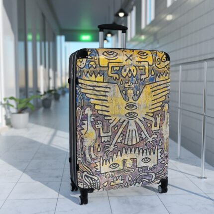 Nahualism-Inspired Middleworld Hard-shell Suitcases