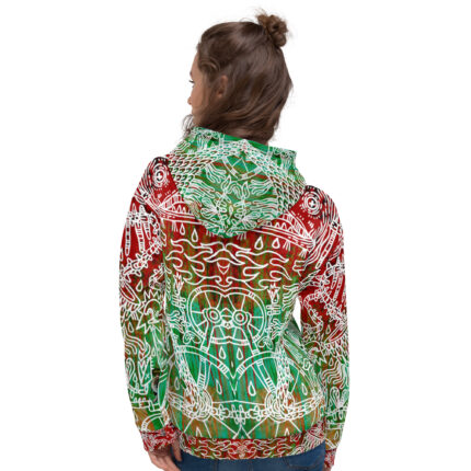 Shamanism-Inspired Underworld Hoodie for Women