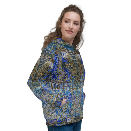 Tonalism-Inspired Underworld Hoodie for Women