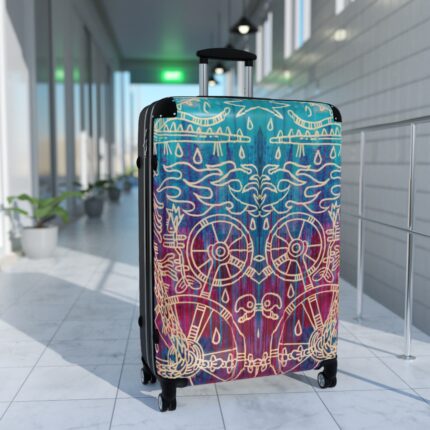 Shamanism-Inspired Otherworld Hard-shell Suitcases